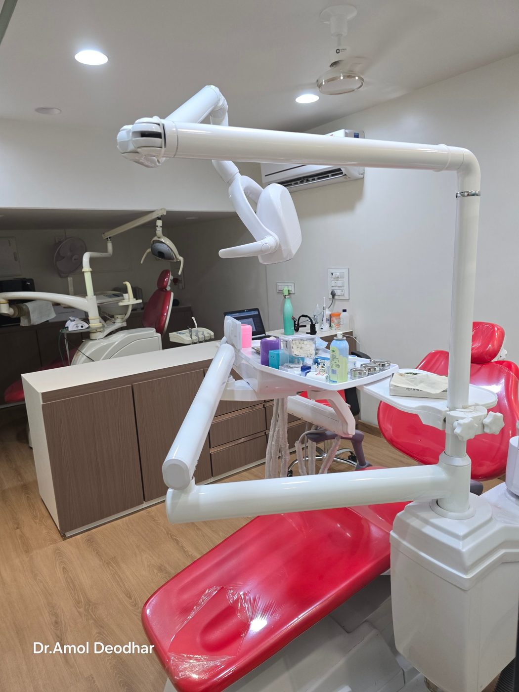 Dental treatment chair and equipment